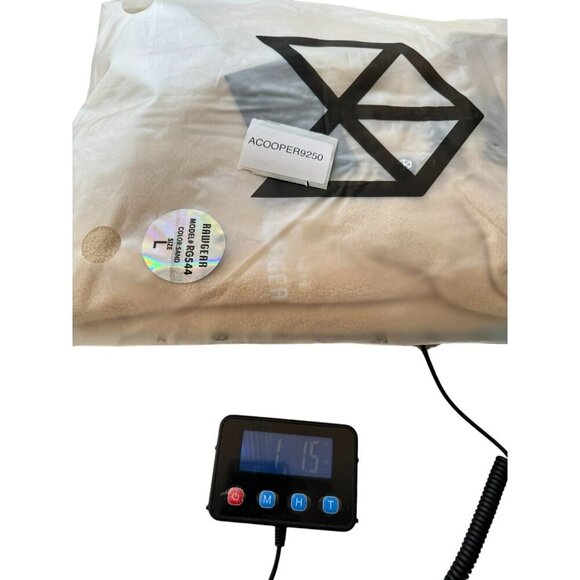 Raw Gear Mens Size L Bradley Martyn Sand Full Zip Fleece Mock Neck Jacket NWT - Picture 12 of 12